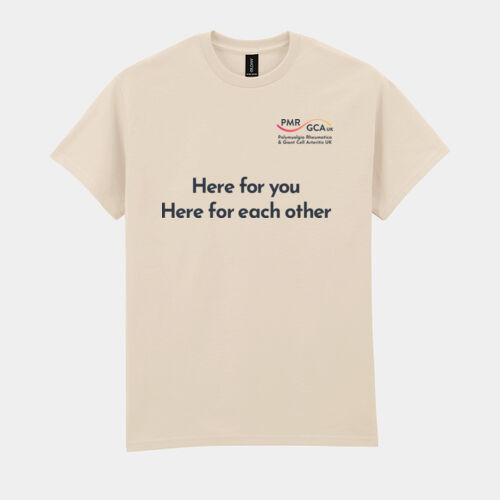 Here For You T-shirt (black text) Thumbnail