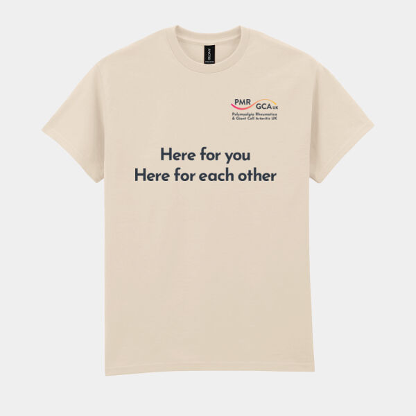 Here For You T-shirt (black text) Thumbnail