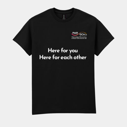 Here For You T-shirt (white text) Thumbnail