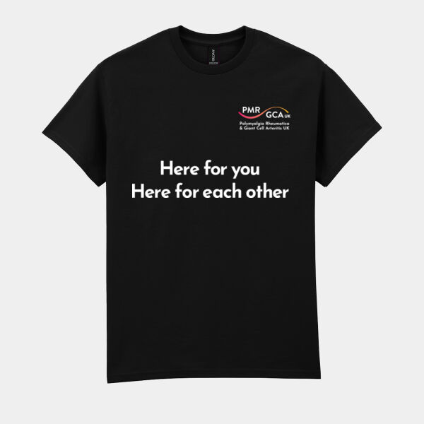 Here For You T-shirt (white text) Thumbnail